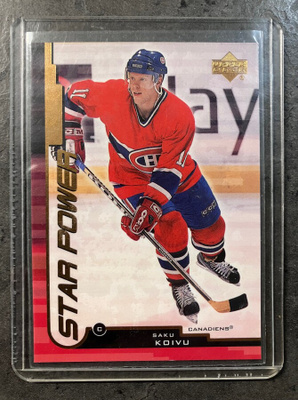 1999-00 Upper Deck Star Power Saku Koivu #157