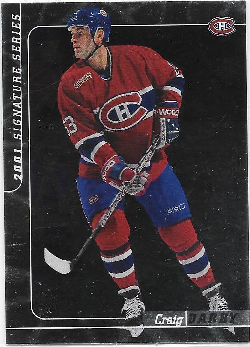 2000-01 BAP Signature Series #245 Craig Darby Montreal