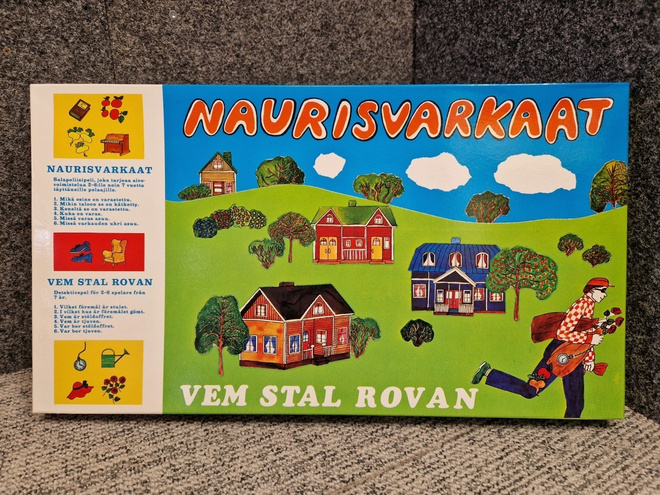 Naurisvarkaat huippukuntoinen lautapeli
