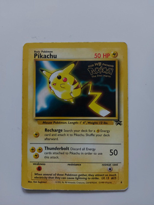 Pikachu black star promo #25
