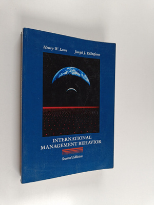 Henry W. Lane : International management behavior : from ...