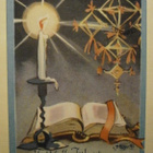 Wendelin: Raamattu, kynttelikkö, himmeli, Syöpäs, p. 1952 - pikkukuva 1