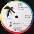 JEVETTA STEELE  ::  CALLING YOU  ::  VINYYLI  7"   1988 - pikkukuva 2
