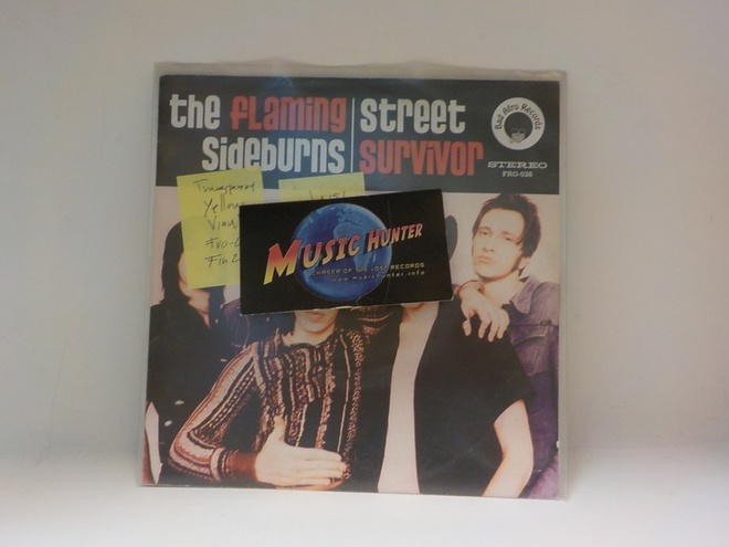 THE FLAMING SIDEBURNS - STREET SURVIVOR FIN 2001 UUSI 7''
