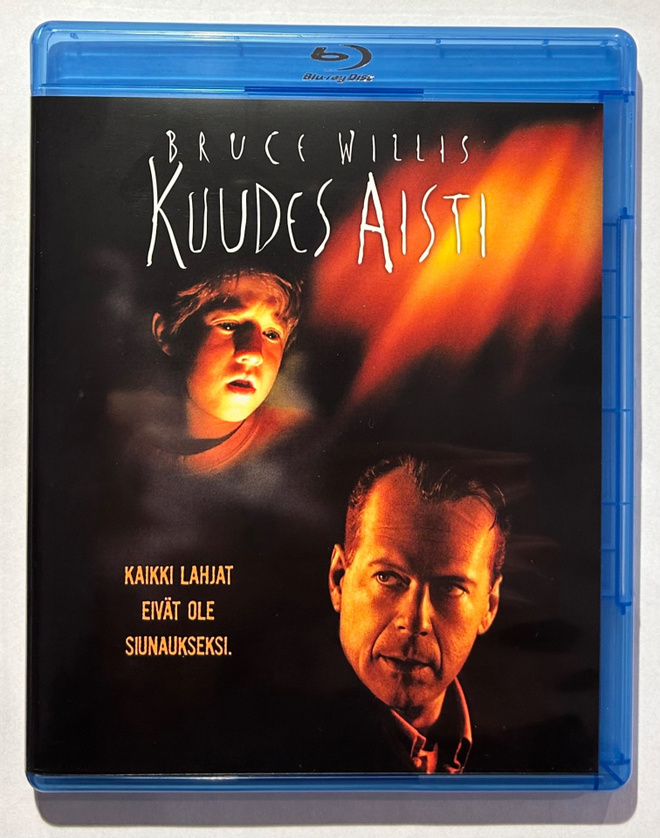 KUUDES AISTI - Blu-ray, suomi kannet