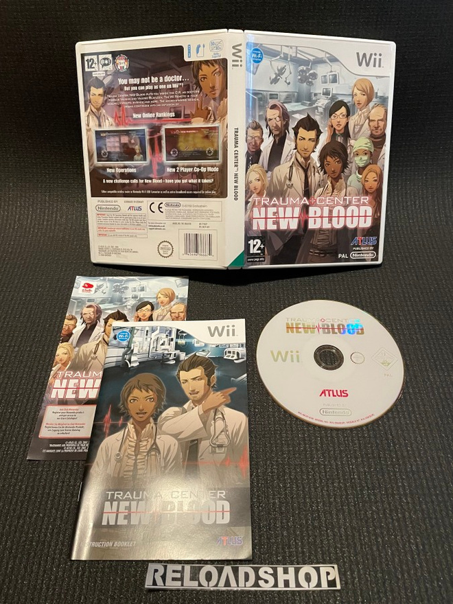 Trauma Center New Blood Wii - CiB