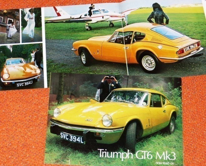 1973 Triumph GT6 Mk 3 esite - KUIN UUSI - 8 sivua