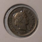 Switzerland. 5 rappen 1944. - pikkukuva 1