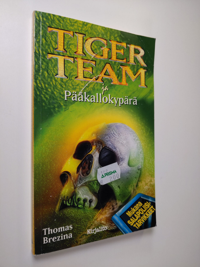 Thomas Brezina : Tiger Team ja pääkallokypärä