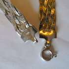 Hopeinen rannekoru 18,5cm - pikkukuva 4