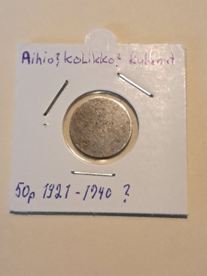 Aihio. 50 p 1921 - 1940 ?