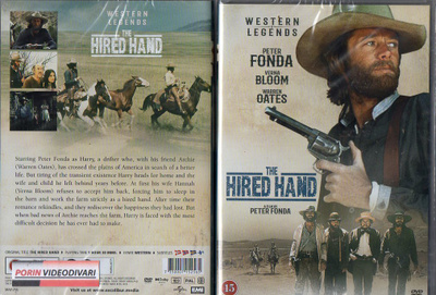 hired hand - mies ja ase (72 749) UUSI -FI- DVD peter fonda