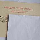 Rakastunut nuoripari metsässä, sign ? käsipostia 1903 - pikkukuva 2