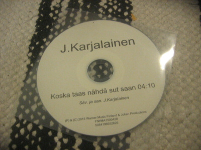 J. Karjalainen - Koska taas nähdä sut saan (cds)