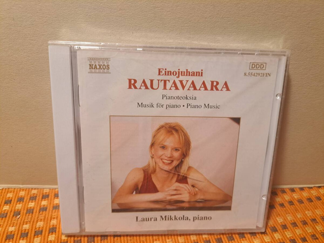 Rautavaara Einojuhani:Pianoteoksia-Laura Mikkola CD(new)