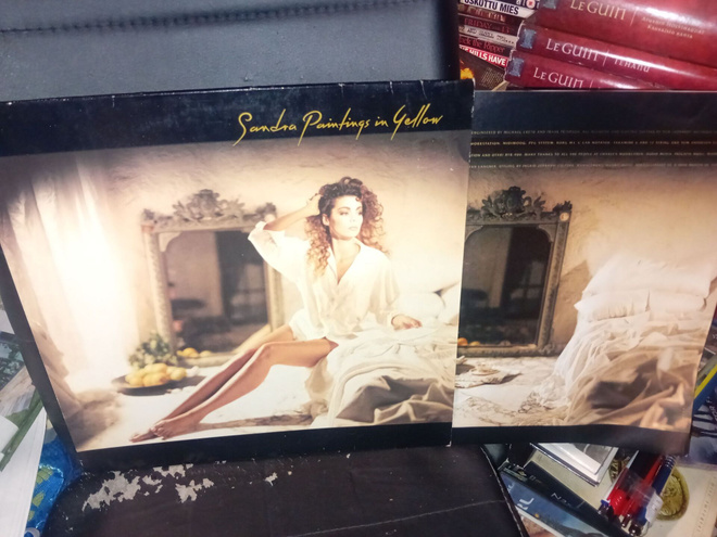 LP Sandra : Paintings in Yellow ( SIS POSTIKULU )