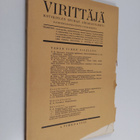 Virittäjä 4/1934 : kotikielen seuran aikakauslehti - pikkukuva 1