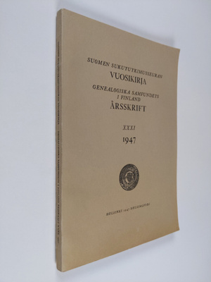 Suomen sukututkimusseuran vuosikirja 31 = Genealogiska sa...