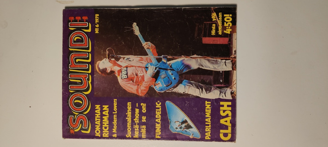 Soundi N:o 6/1978 musiikkilehti