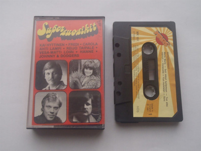 SUPERSUOSIKIT Hanne, Fredi, Carola ym.  c-kasetti