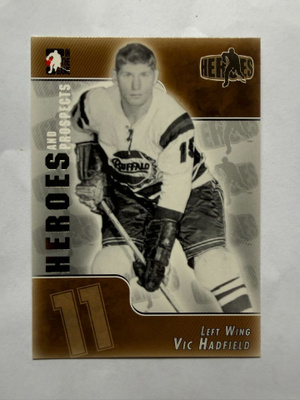 2004-05 ITG Heroes and Prospects #135 Vic Hadfield