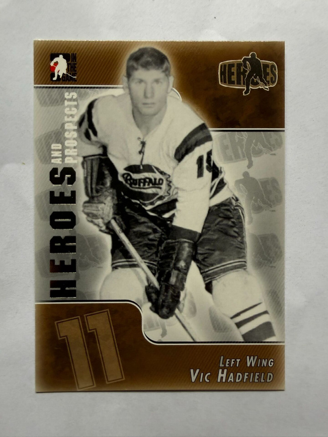 2004-05 ITG Heroes and Prospects #135 Vic Hadfield