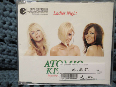 ATOMIC KITTEN - LADIES NIGHT CDS