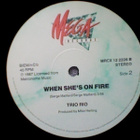 TRIO RIO::VOULEZ VOULEZ VOUS/WHEN SHE IS ON FIRE:VINYYLI 12" - pikkukuva 4