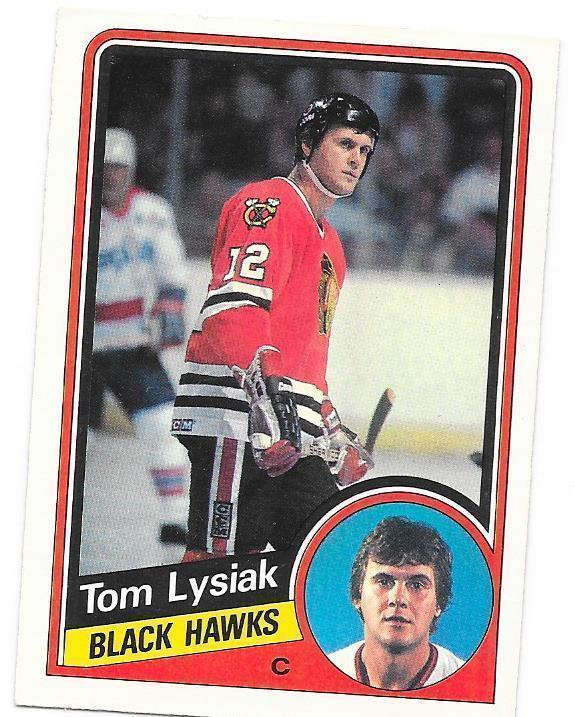 1984-85 OPC #39 Tom Lysiak Chicago Blackhawks