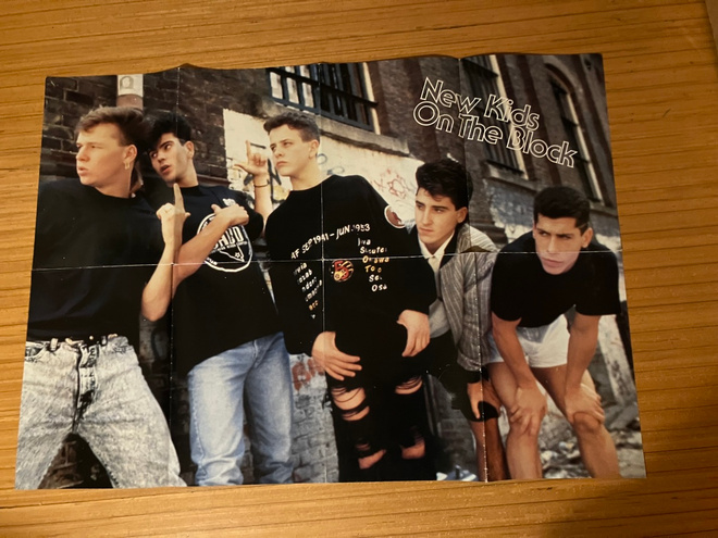 JULISTE NEW KIDS ON THE BLOCK HYVÄ