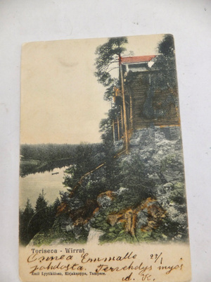 VANHA Postikortti Virrat Toriseva 1902