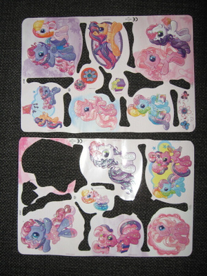 MLP2147- 2148  MY LITTLE PONY kiiltokuva-arkit