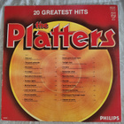 The Platters - 20 Greatest Hits Lp (M-/EX+) - pikkukuva 2