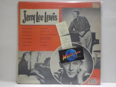JERRY LEE LEWIS - S/T VG+/EX- 1ST US MAY, -58 PRESS LP