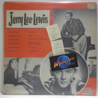 JERRY LEE LEWIS - S/T VG+/EX- 1ST US MAY, -58 PRESS LP - pikkukuva 1