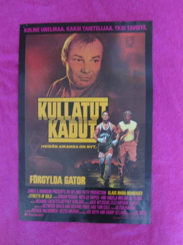 KULLATUT KADUT vanha orig elokuvajuliste !!