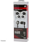 Deltaco HL79 in-ear nappikuulokkeet, 3.5mm, musta/hopea UUSI - pikkukuva 2
