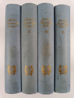 Johan Ludvig Runeberg : Johan Ludvig Runebergin teokset 1-4