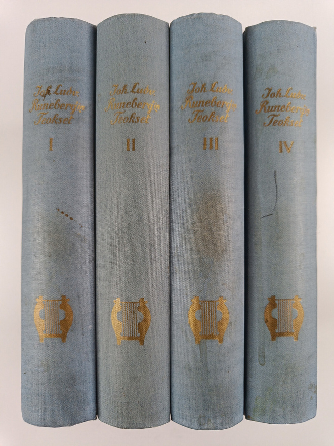 Johan Ludvig Runeberg : Johan Ludvig Runebergin teokset 1-4