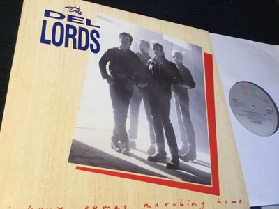 The Del-Lords Johnny comes marching home 1986 Emi Lp nm