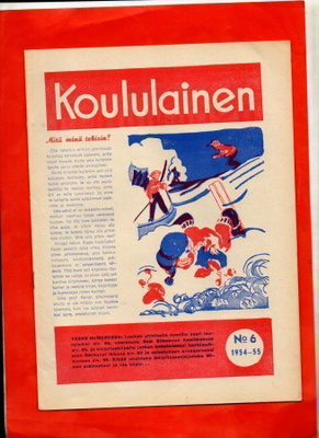 Koululainen n:o 6 1954-55 Väinö Peltomaa: Jännittävä kilpahi