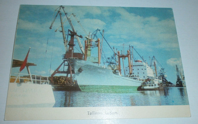 Tallinn, satama ja laivoja v. 1975, ei p