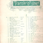 Transkriptioner för Piano 11 kpl. 120-vuotiaat. - pikkukuva 1