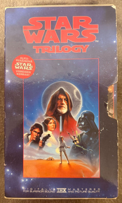 STAR WARS TRILOGY (3 VHS) George Lucas