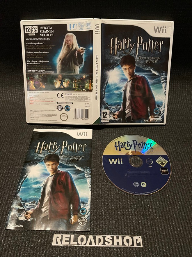 Harry Potter Ja Puoliverinen Prinssi - FIN Wii - CiB