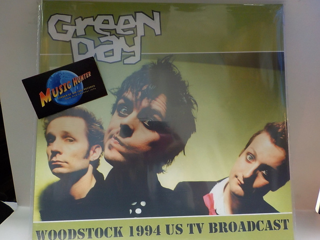 GREEN DAY - WOODSTOCK 1994 US TV BROADCAST UUSI LP
