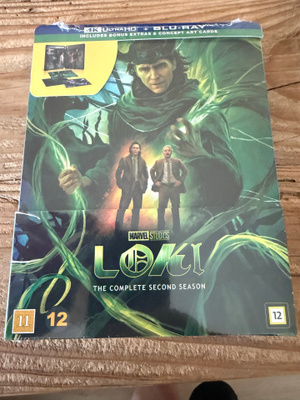 Loki Kausi 2. 4K Steelbook