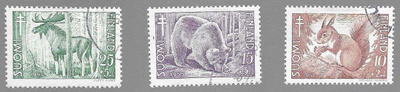 1953 TUB SARJA LEIMATTUINA LIIMAKKEILLA