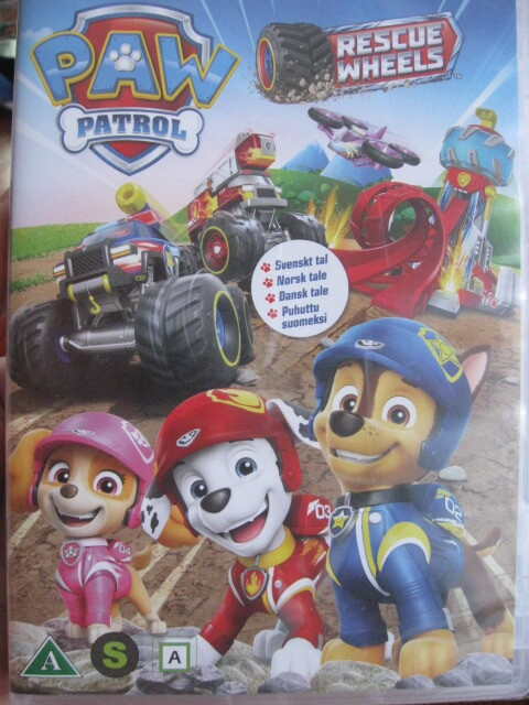 PAW PATROL : RESCUE WHEELS / RYHMÄ HAU : PELASTUSAJONEUV DVD