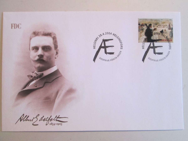 FDC ENSIPÄIVÄKUORI 28.4.2004 ADOLF EDELFELT 1 KL
